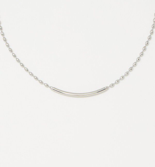 UNITED ARROWS green label relaxing「バー ボールチェーン ネックレス」|ネックレス|