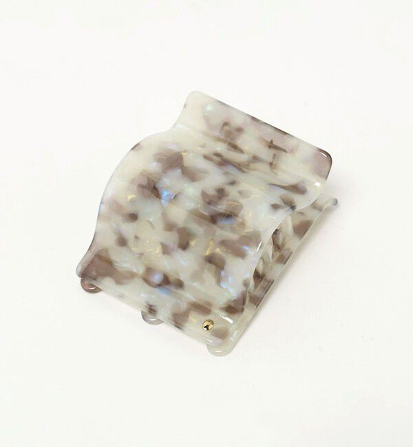 UNITED ARROWS green label relaxing「【WEB限定】スクエアマーブル ヘアクリップ」|ヘアバンド|