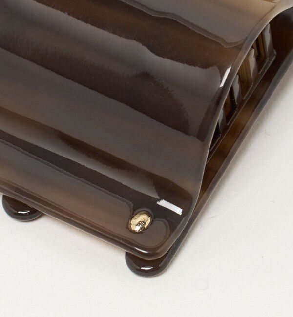 UNITED ARROWS green label relaxing「【WEB限定】スクエアマーブル ヘアクリップ」|ヘアバンド|