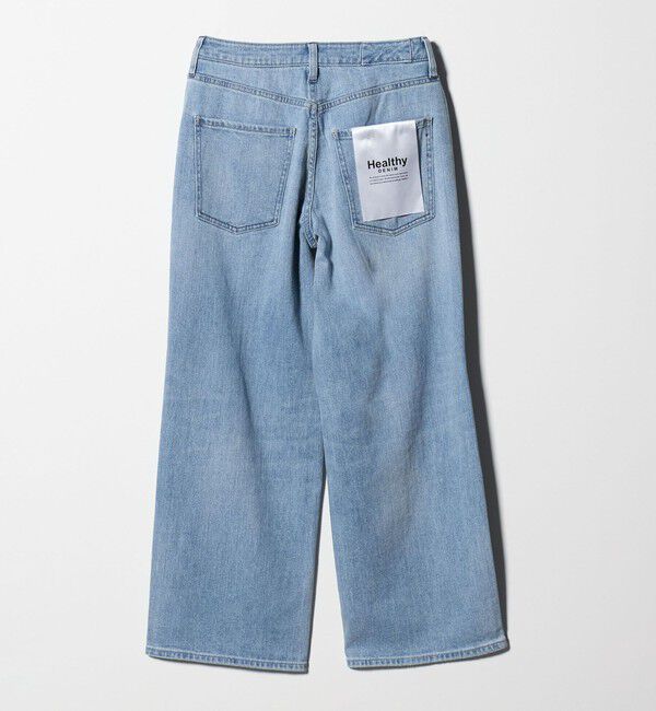 UNITED ARROWS green label relaxing「【別注】＜Healthy DENIM＞ストレート ワイド デニムパンツ ミッドライズ 」|デニム|