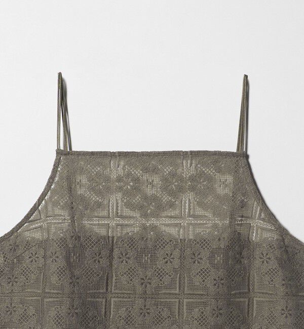 UNITED ARROWS green label relaxing「シアー レース キャミソール ワンピース」|ワンピース|