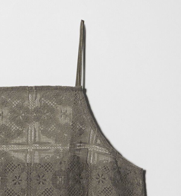 UNITED ARROWS green label relaxing「シアー レース キャミソール ワンピース」|ワンピース|