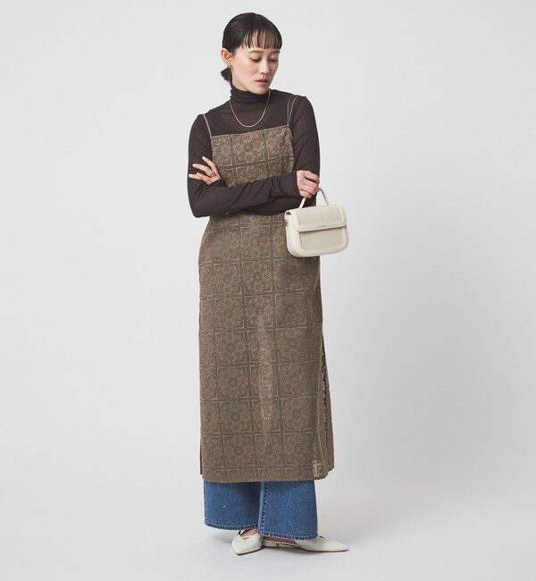 UNITED ARROWS green label relaxing「シアー レース キャミソール ワンピース」|ワンピース|