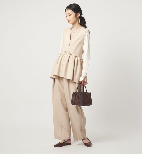 UNITED ARROWS green label relaxing「【別注】＜PROTAGONISTA＞2WAY ノースリーブ ブラウス」|シャツ・ブラウス|