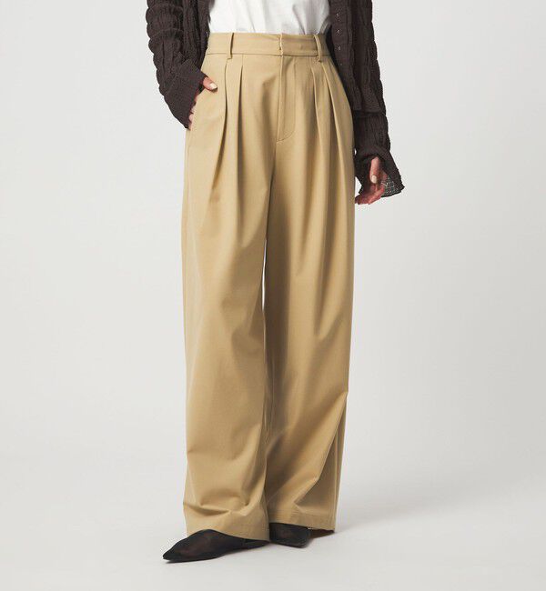 UNITED ARROWS green label relaxing「【WEB限定】＜at ease＞オルマイ スラックス ウォッシャブル ストレッチ UVカット」|スラックス|