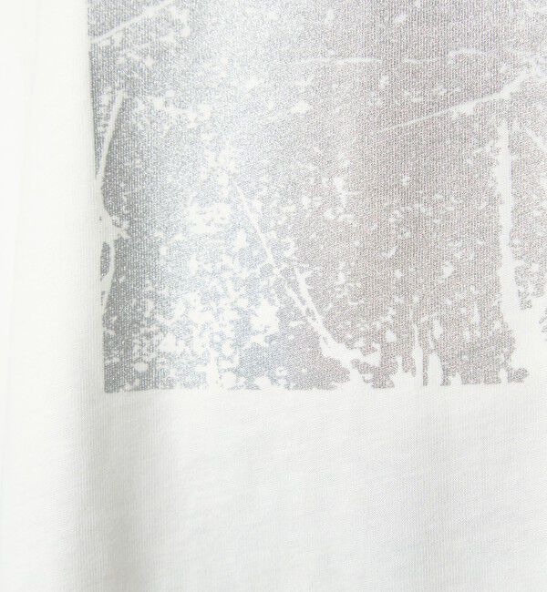 UNITED ARROWS green label relaxing「【WEB限定】＜at ease＞メタリックプリント ロングスリーブ カットソー」|Tシャツ・カットソー|