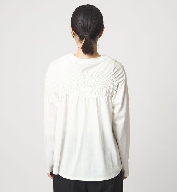 UNITED ARROWS green label relaxing「【WEB限定】＜at ease＞メタリックプリント ロングスリーブ カットソー」|Tシャツ・カットソー|