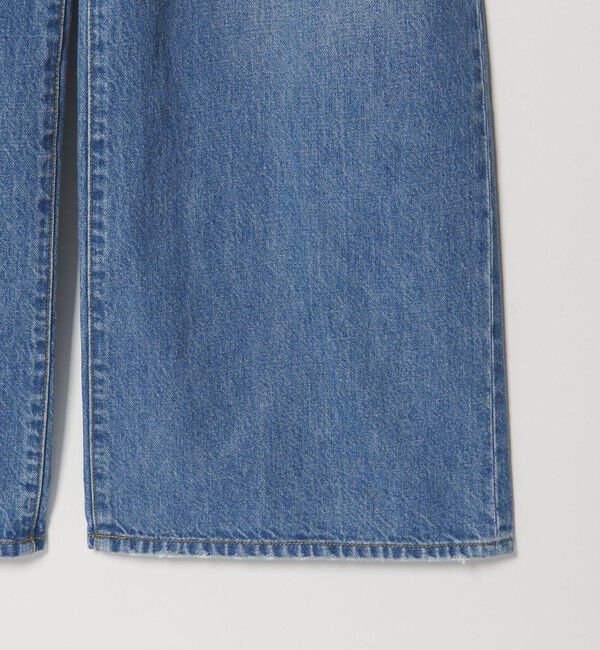 EMMEL REFINES「＜EMMEL REFINES＞EM ハイウエスト ワイド デニム」|チノ|