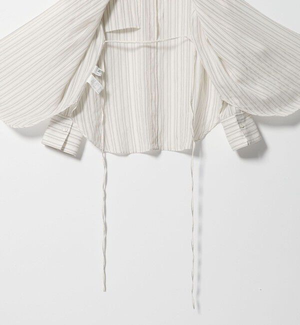 UNITED ARROWS green label relaxing「＜SEASONAL COLLECTION＞ストライプ シアー シャツ」|シャツ・ブラウス|