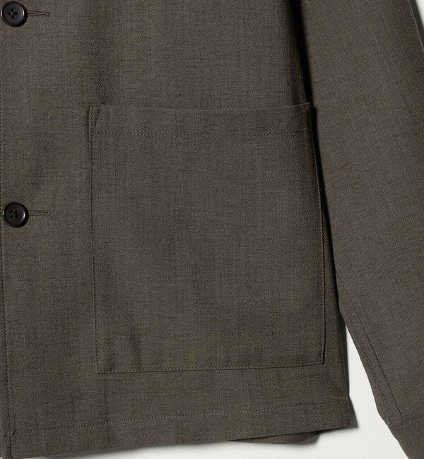 UNITED ARROWS green label relaxing「テック カルゼ カバーオール ジャケット -ストレッチ-」|ブルゾン・スタジャン|