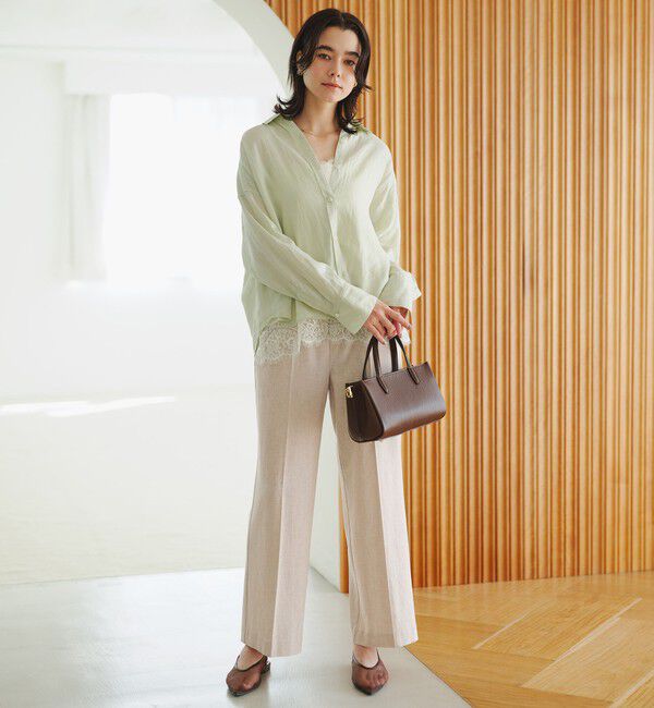 UNITED ARROWS green label relaxing「［size SHORT/TALLあり］ニーハイフレアパンツ」|その他|