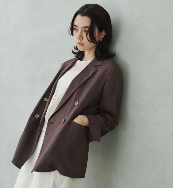 UNITED ARROWS green label relaxing「【結論シリーズ】シアーエアジャケット［size SHORTあり］」|テーラードジャケット|