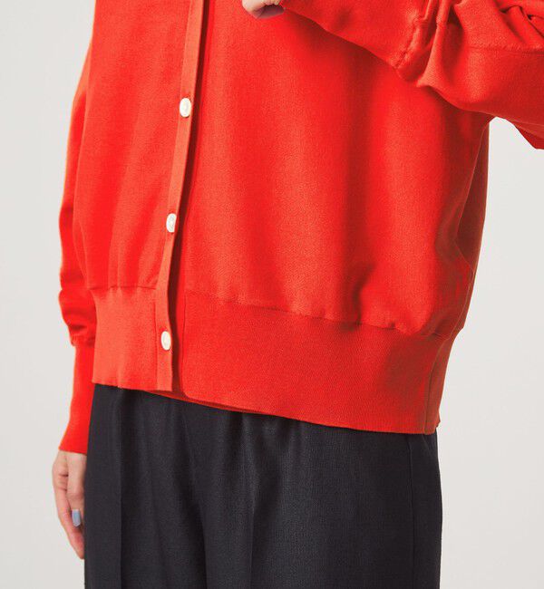 UNITED ARROWS green label relaxing「HIYOKE Vネック ニット カーディガン マシンウォッシャブル 接触冷感 UVカット 遮熱」|カーディガン|