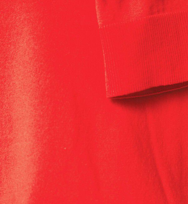 UNITED ARROWS green label relaxing「HIYOKE スクエアネック フレンチスリーブ ニット」|ニット・セーター|