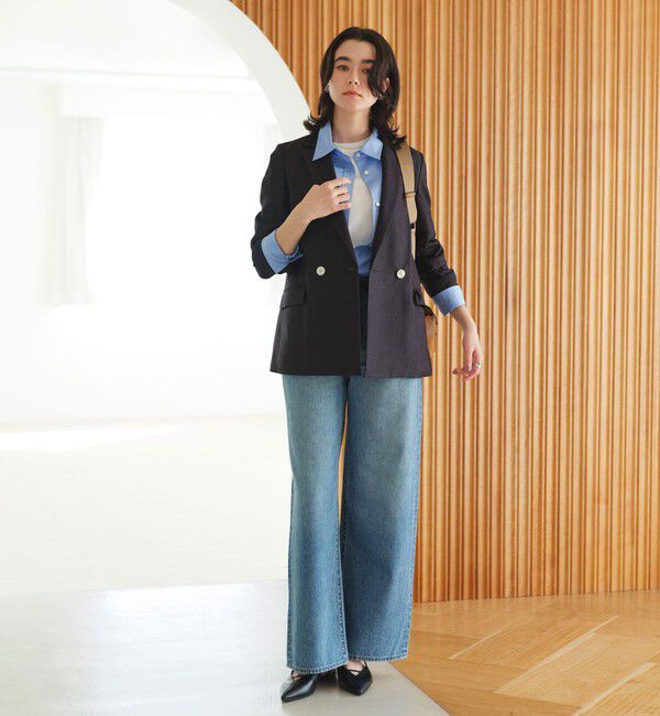 UNITED ARROWS green label relaxing「［size SHORTあり］リネンライク 2B ジャケット」|テーラードジャケット|