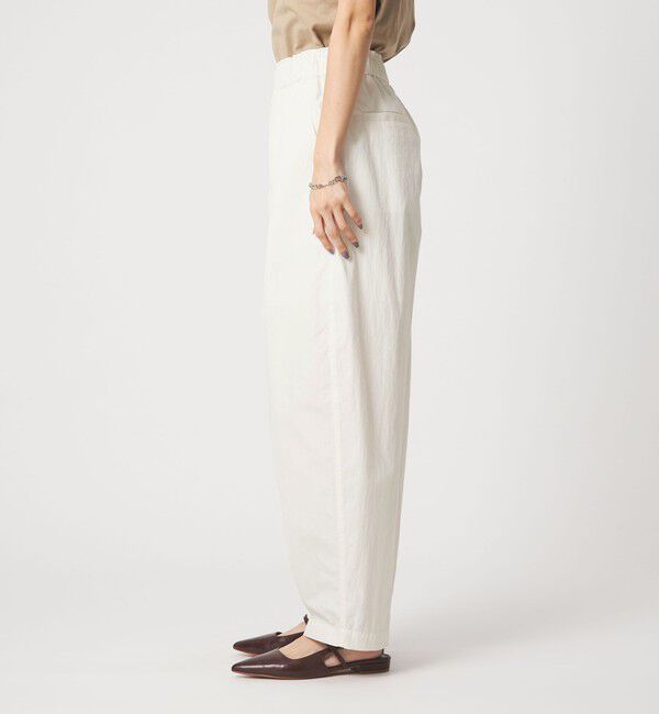 UNITED ARROWS green label relaxing「［size SHORTあり］イージー カーブ パンツ オフホワイト ウォッシャブル」|その他|