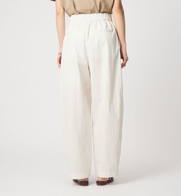 UNITED ARROWS green label relaxing「［size SHORTあり］イージー カーブ パンツ オフホワイト ウォッシャブル」|その他|