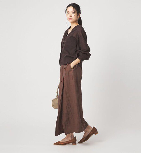 UNITED ARROWS green label relaxing「［size SHORTあり］フィブリル ナロー スカート」|タイト|