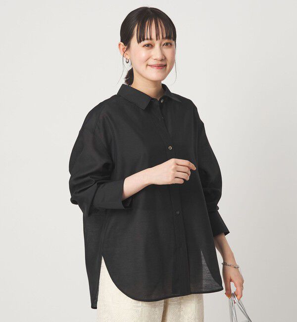 UNITED ARROWS green label relaxing「［size SHORTあり］ミルフィーユデイリーシャツ」|シャツ・ブラウス|