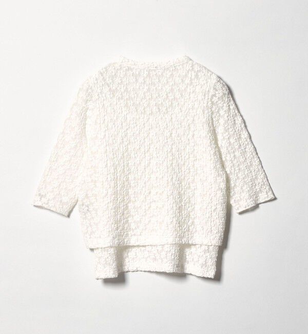 EMMEL REFINES「＜EMMEL REFINES＞EM カットレース カーディガン＆タンクトップ セット」|Tシャツ・カットソー|