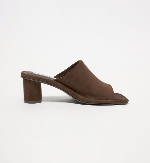 EMMEL REFINES「＜EMMEL REFINES＞EM スクエアトゥ フィット ミュール」|サンダル|