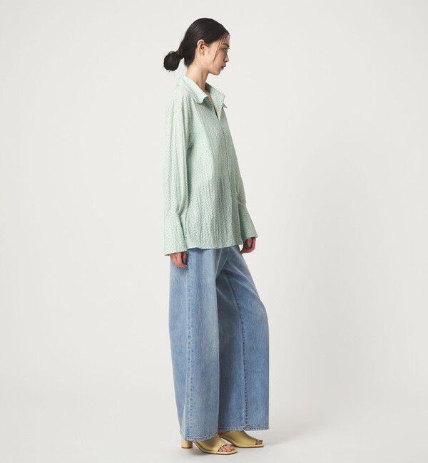 EMMEL REFINES「＜EMMEL REFINES＞EM ドット セミシアー シャツ」|シャツ・ブラウス|