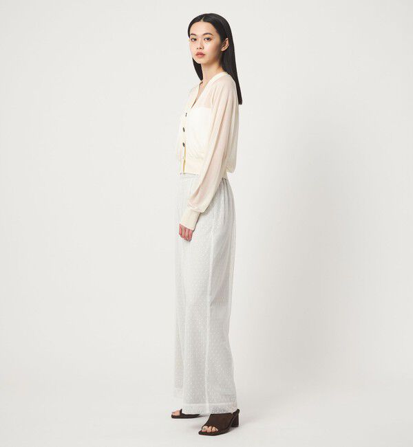 EMMEL REFINES「＜EMMEL REFINES＞EM ドットチュール レイヤー パンツ」|チノ|