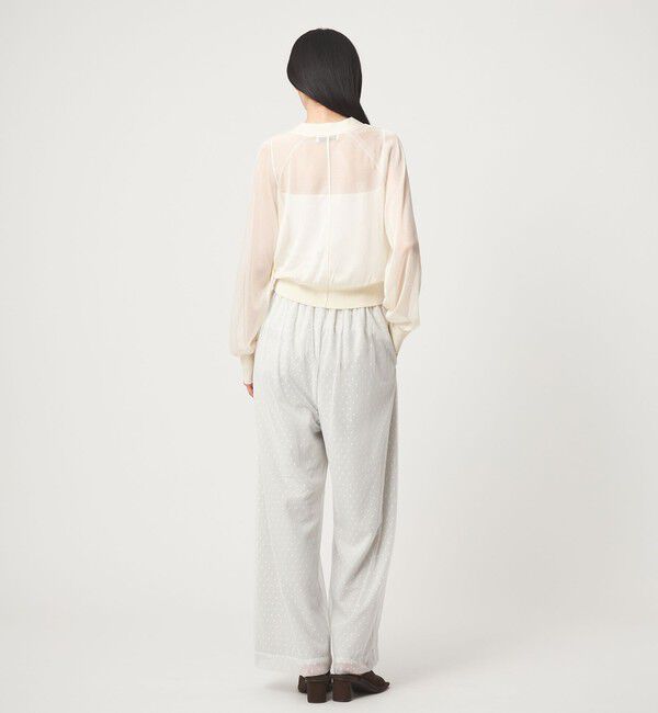 EMMEL REFINES「＜EMMEL REFINES＞EM ドットチュール レイヤー パンツ」|チノ|