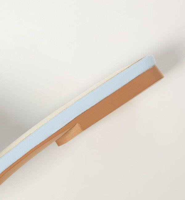 EMMEL REFINES「＜EMMEL REFINES＞EM ギャザー フラット サンダル」|サンダル|