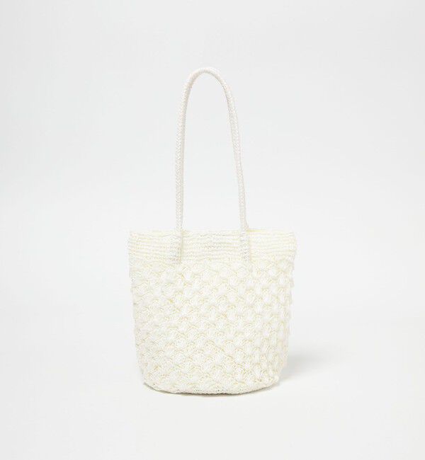 UNITED ARROWS green label relaxing「メタリックヤーンレーシー トートバッグ / ショルダーバッグ」|ショルダー・メッセンジャー|