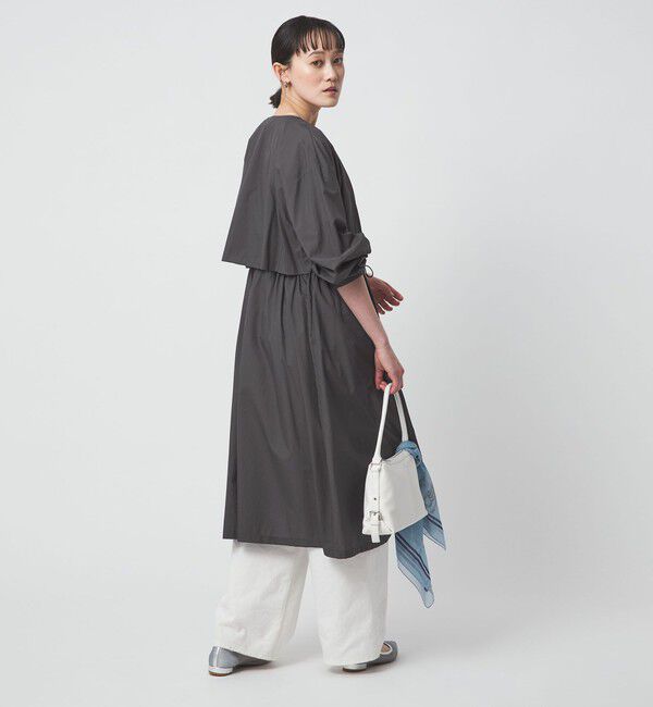 UNITED ARROWS green label relaxing「ギャザー ドロスト コート 撥水」|その他|