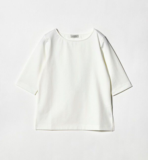 UNITED ARROWS green label relaxing「ボートネック ポンチ プルオーバー カットソー 接触冷感 UVカット」|Tシャツ・カットソー|