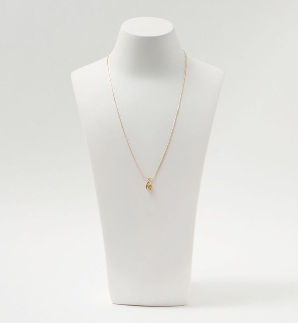 UNITED ARROWS green label relaxing「クリア シズク＆メタルフレーム ネックレス」|ネックレス|