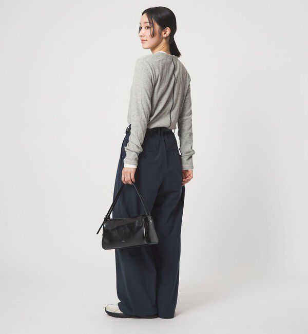 UNITED ARROWS green label relaxing「【WEB限定】＜at ease＞シアーテレコ ロングスリーブ カットソー」|Tシャツ・カットソー|