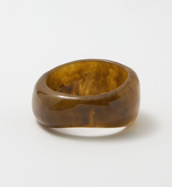 UNITED ARROWS green label relaxing「マーブル ワイドバングル」|ピアス|