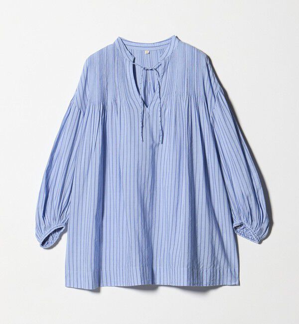 UNITED ARROWS green label relaxing「ボリュームスリーブ ピンタック ブラウス」|シャツ・ブラウス|