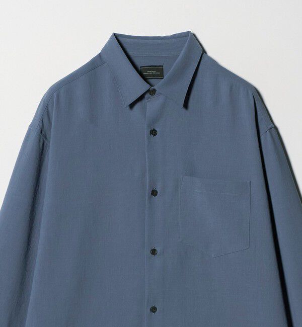 UNITED ARROWS green label relaxing「ワッシャー ポプリン ボックス シャツ」|シャツ・ブラウス|