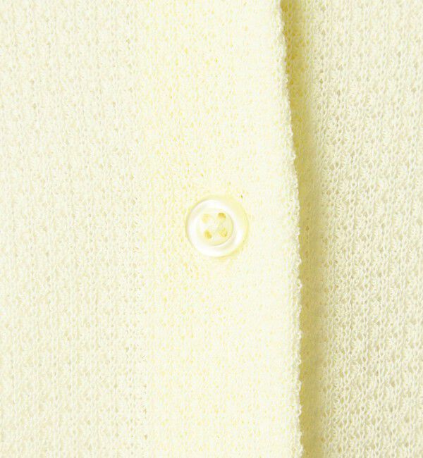 UNITED ARROWS green label relaxing「ハニカム クロップド ニット カーディガン」|カーディガン|