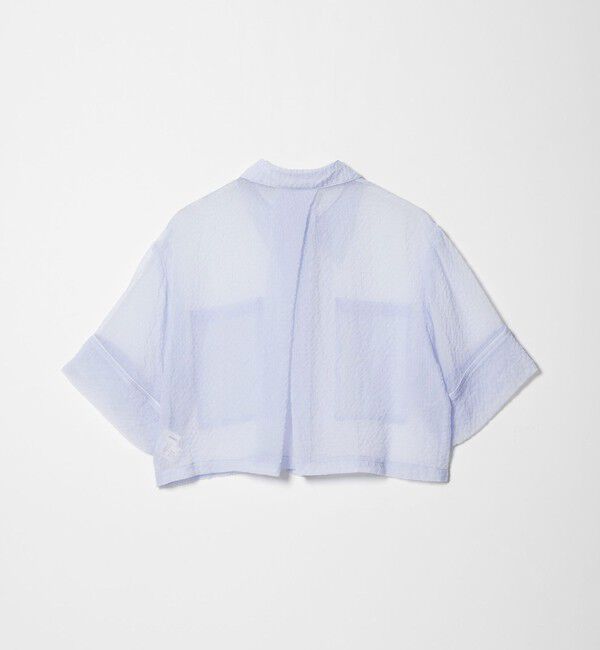 EMMEL REFINES「＜EMMEL REFINES＞EM シアー ポコ シャツ」|シャツ・ブラウス|