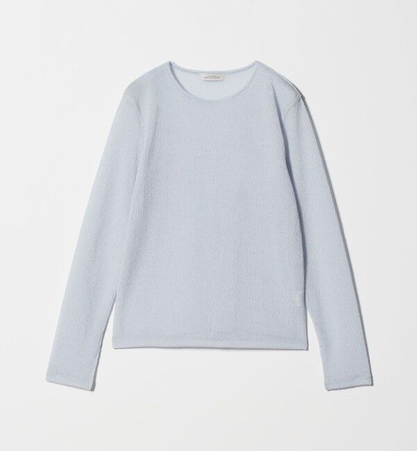 UNITED ARROWS green label relaxing「シャーリング シアー ロングスリーブ プルオーバー カットソー」|Tシャツ・カットソー|