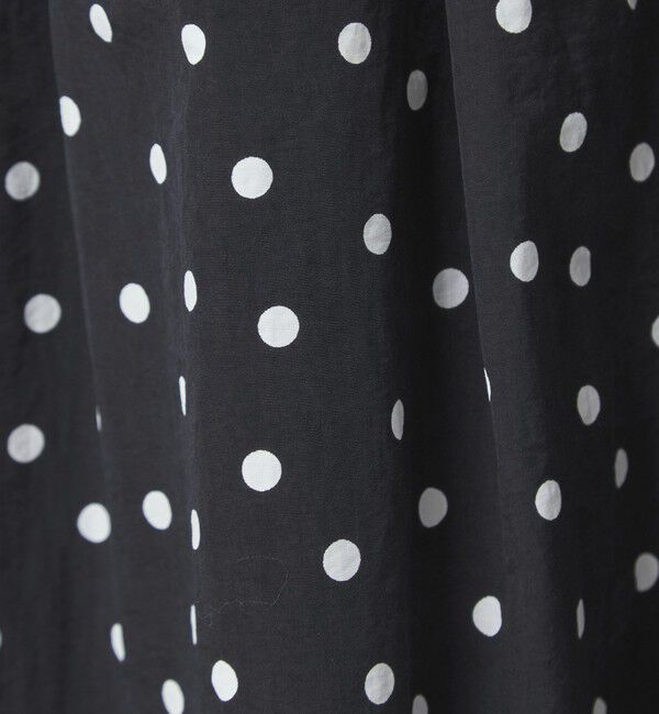 UNITED ARROWS green label relaxing「タック フレア スカート 2 ドット」|フレア|