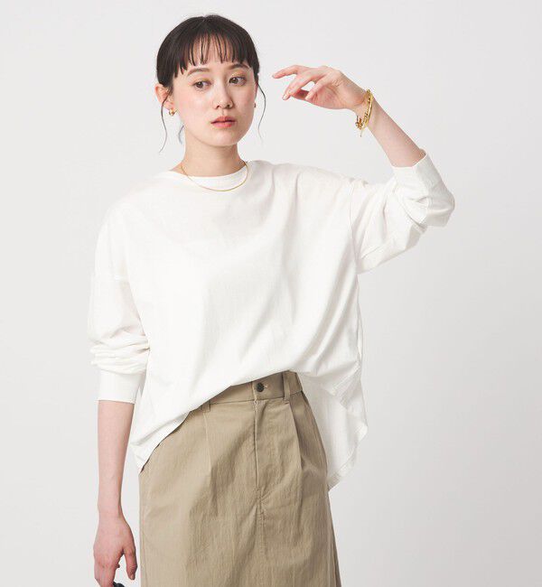 UNITED ARROWS green label relaxing「バック スリット プルオーバー」|Tシャツ・カットソー|