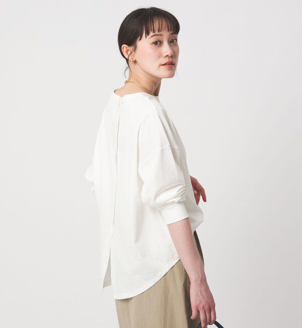 UNITED ARROWS green label relaxing「バック スリット プルオーバー」|Tシャツ・カットソー|