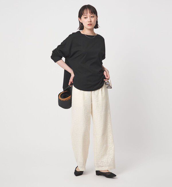 UNITED ARROWS green label relaxing「バック スリット プルオーバー」|Tシャツ・カットソー|