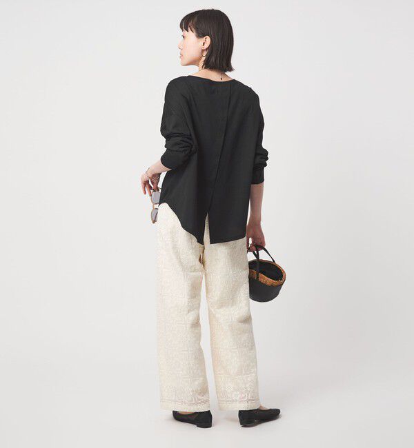 UNITED ARROWS green label relaxing「バック スリット プルオーバー」|Tシャツ・カットソー|