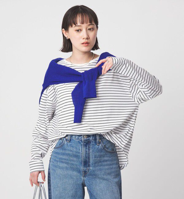 UNITED ARROWS green label relaxing「バック スリット プルオーバー」|Tシャツ・カットソー|