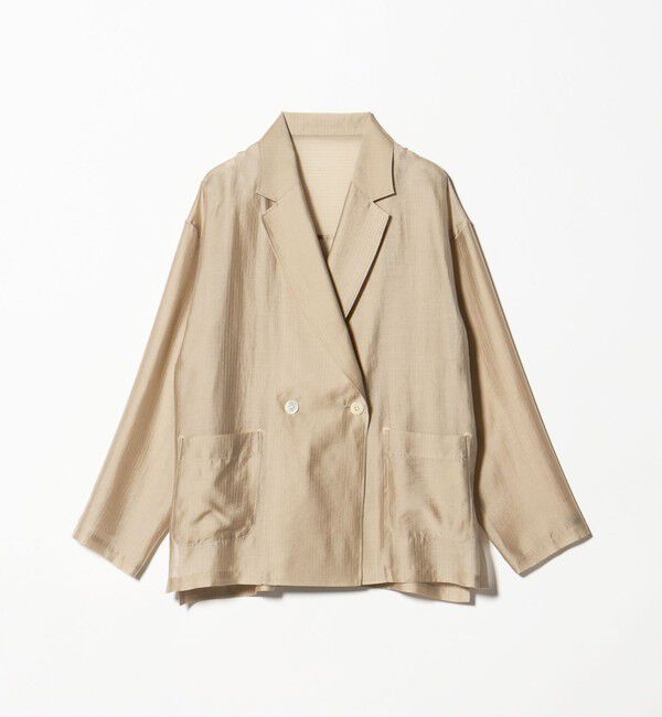 UNITED ARROWS green label relaxing「［size SHORTあり］VeryLight  ベリーライト シアー ストライプ ジャケット」|テーラードジャケット|