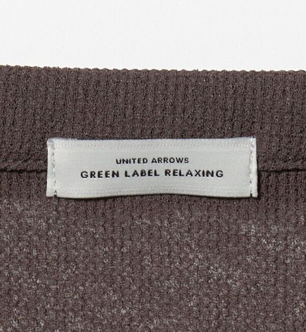 UNITED ARROWS green label relaxing「シアー サーマル ポロカーディガン」|カーディガン|
