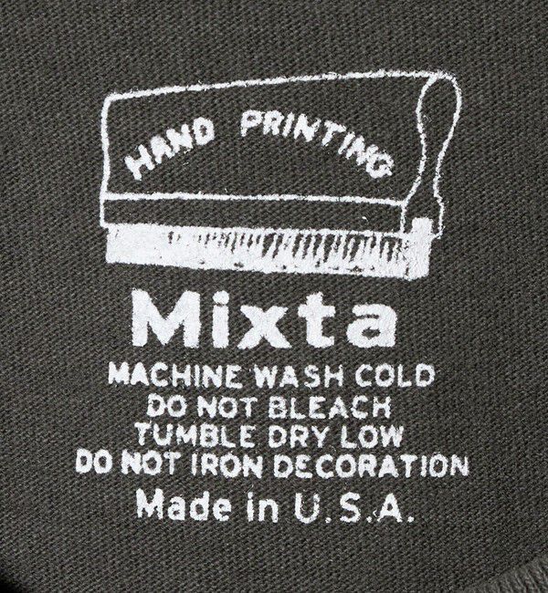 UNITED ARROWS green label relaxing「【別注】＜MIXTA＞ショートスリーブ プリント Tシャツ」|Tシャツ・カットソー|