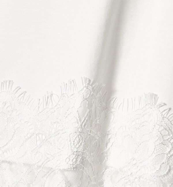 UNITED ARROWS green label relaxing「スソ レース プルオーバー カットソー」|Tシャツ・カットソー|